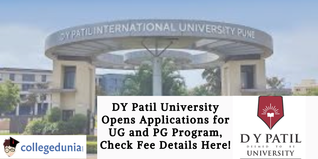 DY Patil University Opens Applications for UG and PG Program, Check Fee Details Here!